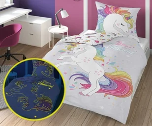 Detexpol Pościel Bawełniana Młodzieżowa Świecąca 3850A 160x200 5901685682206 - Pościel dla dzieci Detexpol Pościel Bawełniana Młodzieżowa Świecąca 3850A 160x200 5901685682206 - Pościel dla dzieci - miniaturka - grafika 2