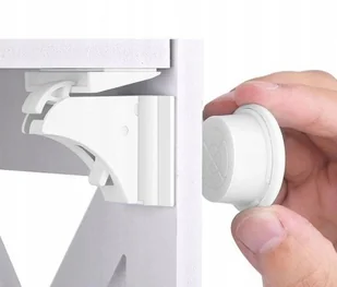 Zabezpieczenia Szafek Magnetyczna Blokada 4 Sztuki - Zabezpieczenia dla dzieci - miniaturka - grafika 8