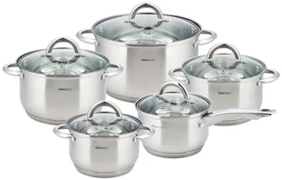 10 ELEMENTOWY ZESTAW GARNKÓW KINGHOFF KH-4449 - Zestawy garnków i patelni - miniaturka - grafika 2