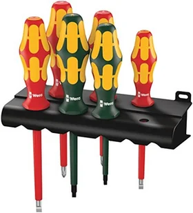 Wera 160 i 168 i 6 Rack Kraftform Plus screwdriver set 05347777001 - Zestawy narzędziowe - miniaturka - grafika 2