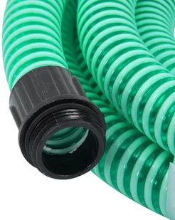 vidaXL Wąż ssący z mosiężnymi złączkami 15 m 25 mm zielony 151049 - Węże ogrodowe i zraszacze - miniaturka - grafika 4