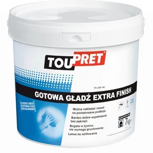 Toupret Gładź szpachlowa EXTRA FINISH - Gipsy i gładzie gipsowe - miniaturka - grafika 2