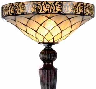 Clayre & Eef Oświetlenie sufitu Diamond w stylu Tiffany - Lampy stojące - miniaturka - grafika 2