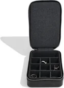 Pudełka i szkatułki - Stackers Etui podróżne na spinki Stackers czarne 74327 - miniaturka - grafika 1