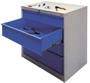 Malow Szafka warsztatowa SZW 301 na narzędzia metalowa szuflady SZW 301 - Pozostałe wyposażenie warsztatu - miniaturka - grafika 3