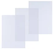 Artykuły biurowe - Unbekannt PAVO kasetka na okładki-zestaw folii przezroczystej A3, folii PCW, 0.20 MM, 100 szt., przezroczysty 8009329 - miniaturka - grafika 1