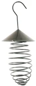 Akcesoria dla ptaków - Esschert Design podszewka sprężyny z podszewką z dachem wykonana z metalu, do zawieszenia, pojemnik do piłek, kule, ok. 24 cm wysokości FB122 - miniaturka - grafika 1