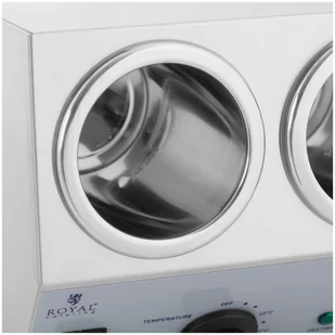 Royal Catering Podgrzewacz do sosów 3 x 1 l górny panel sterowania RCSW-14 - Piece, kotły  i płyty grzejne gastronomiczne - miniaturka - grafika 3