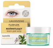 Kosmetyki pod oczy - Flos-Lek Rozświetlający krem pod oczy Świetlik i Witamina C 15ml 41832-uniw - miniaturka - grafika 1