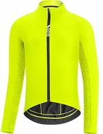 Koszulki sportowe męskie - GORE WEAR GORE WEAR Męska koszulka termiczna na rower C5 neonowy żółty/zielony cytrusowy XXL 10064108AR07 - miniaturka - grafika 1