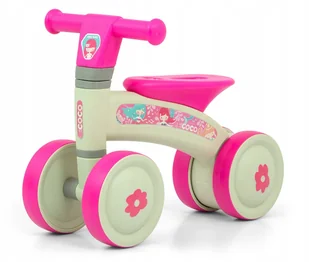 Milly Mally Pojazd Coco Pink - Rowerki biegowe - miniaturka - grafika 8