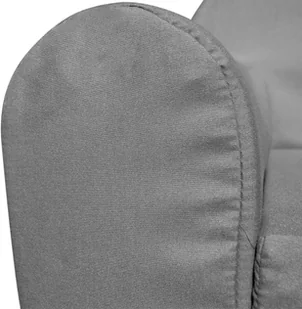 vidaXL vidaXL Sofa amerykanka dziecięca szara - Pufy i podnóżki - miniaturka - grafika 7