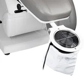 Pozostałe urządzenia kosmetyczne - POCHŁANIACZ PYŁU DO PEDICURE AZZURRO F18 BIAŁY 132431 - miniaturka - grafika 1