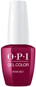 Żele do paznokci - Opi OPI Gelcolor Miami Beet, 15ml - miniaturka - grafika 1