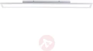 Lampy sufitowe - Leuchten Direkt Lampa sufitowa LED Fleet z czujnikiem, 100x10 cm - miniaturka - grafika 1