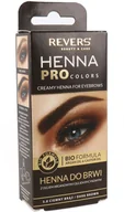 Akcesoria i kosmetyki do stylizacji brwi - Revers Revers Henna Pro Colors Creamy Henna Do Brwi Z Olejem Arganowym I Olejem Rycynowym 3.0 Ciemny Brąz - miniaturka - grafika 1