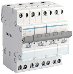 Hager Modułowy przełącznik instalacyjny SFT440 40A 4P SFT440 - Wyłączniki światła i elektryczne - miniaturka - grafika 2