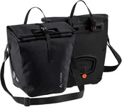 Sakwy rowerowe - Vaude ReCycle Back Bike Bag, czarny 2022 Sakwy 160150100 - miniaturka - grafika 1