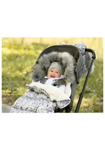 MATEX Śpiwór VENUS+mufka [TB0308_V1]szary marmurek - Śpiworki dla dzieci - miniaturka - grafika 7