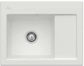 Zlewozmywaki - Villeroy & Boch Subway 45 Compact SM Steam - ceramiczny 331201SM (Lewy) - miniaturka - grafika 1