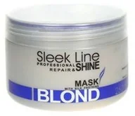 Maski do włosów - Stapiz Stapiz Sleek Line Blond maska do włosów 250ml 8644 - miniaturka - grafika 1