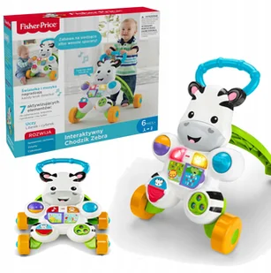Fisher Price Interaktywny Chodzik Zebra * - Pchacze - miniaturka - grafika 30