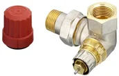 Akcesoria grzewcze - Danfoss Niklowany Zawór termostatyczny RA-N 15 Trójosiowy lewy 013G0234 - miniaturka - grafika 1