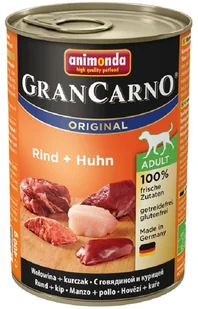 Animonda Grancarno Adult Rind Huhn Wołowina + Kurczak 400G - Mokra karma dla psów - miniaturka - grafika 4