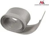 Maskownice do kabli - Maclean Maskownica kabli 1.8m 85mm MCTV-675 S silver MCTV-675S - miniaturka - grafika 1