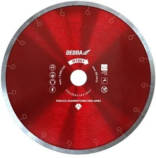 DEDRA tarcza HRD GRES cienka do twardej ceramiki H1066 230mm H1066 H1066 - Akcesoria do elektronarzędzi - miniaturka - grafika 2