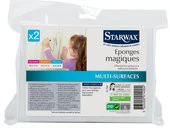 Starwax Magiczna gąbka STARWAX, 2 szt. - Ściereczki, gąbki, czyściki - miniaturka - grafika 2