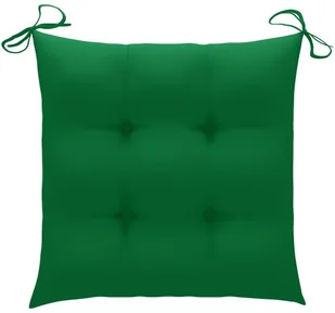 vidaXL Składane krzesła ogrodowe z poduszkami, 2 szt., drewno akacjowe 3064610 - Fotele i krzesła ogrodowe - miniaturka - grafika 10