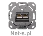 Digitus Gniazdo natynkowe kat.6 2xRJ45 ekranowane (DN-9006-N/A-DN-9006-N) - Gniazdka elektryczne - miniaturka - grafika 4