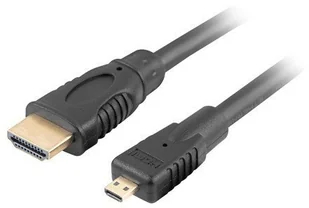 LANBERG LANBERG Kabel HDMI(M)-HDMI MICRO v1.4 1M - Kable LANBERG LANBERG Kabel HDMI(M)-HDMI MICRO v1.4 1M - Kable - miniaturka - grafika 2