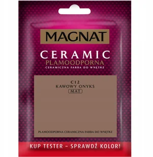 Magnat Tester Ceramic kawowy onyks 30 ml - Farby wewnętrzne - miniaturka - grafika 2