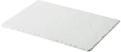 Talerze - Revol Talerz ceramiczny 30x20 cm Basalt White prostokątny 645059 - miniaturka - grafika 1