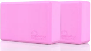 Majestic Sport Kostka do jogi Majestic Yoga zielona GVE5012/G - Klocki do jogi - miniaturka - grafika 2