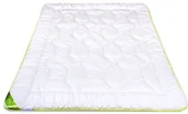 Kołdry - AMZ Kołdra antyalergiczna Bamboo Rozmiar 135x200 Kolor biały Kołdra całoroczna - miniaturka - grafika 1