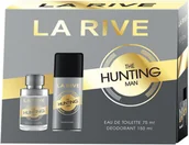 Zestawy perfum męskich - La Rive The Hunting Man Zestaw prezentowy woda toaletowa 75ml dezodorant spray 150ml - miniaturka - grafika 1