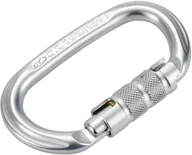 Sprzęt wspinaczkowy - Climbing Technology Pillar TG Karabinek, silver 2020 Karabinki zakręcane 2C44600 XTB - miniaturka - grafika 1