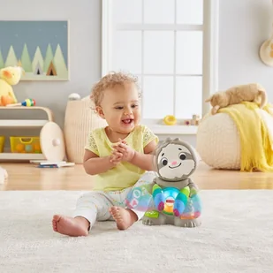 Fisher Price Linkimals Interaktywny Leniwiec GHY92 - Zabawki interaktywne dla dzieci - miniaturka - grafika 8