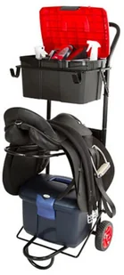 Kerbl Wózek na siodło Caddy, metalowy, czarny, 321000 Kerbl - Siodła - miniaturka - grafika 2