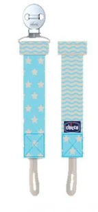 Chicco Uniwersalna tasiemka do smoczka 0m+ niebieska - Akcesoria do smoczków - miniaturka - grafika 2