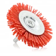 Materiały ścierne - EXPERT Szczotka na wiertarkę, nylonowa, tarczowa 100 mm - miniaturka - grafika 1
