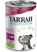 Mokra karma dla psów - Yarrah Bio, karma mokra, 12 x 380 g Bio Paté z wieprzowiną, 12 x 400 g - miniaturka - grafika 1