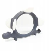 Gryzaki dla dzieci - Gryzak Dinozaur Norman Grey Smily Mia - miniaturka - grafika 1