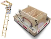 Drabiny - 4STEP Schody Strychowe EXTRA 46mm 100x80 80x100 +GRATIS - miniaturka - grafika 1