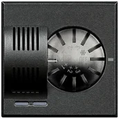 Systemy inteligentnych domów - Legrand Bticino AXOLUTE MYHOME - SONDA TEMPERATURY Z REGULACJĄ 2M ANTRACYT HS4692 HS4692 - miniaturka - grafika 1