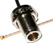 Pigtaile światłowodowe - brak danych Pigtail U.FL N/ż 30 cm - miniaturka - grafika 1