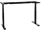 Inne meble biurowe - Stema UT Dwusilnikowy stelaż metalowy biurka (stołu) z elektryczną regulacją wysokości, elektryczny, UT04-3T/B, kolor czarny - noga 3-segmentowa UT04-3T/01/B - miniaturka - grafika 1